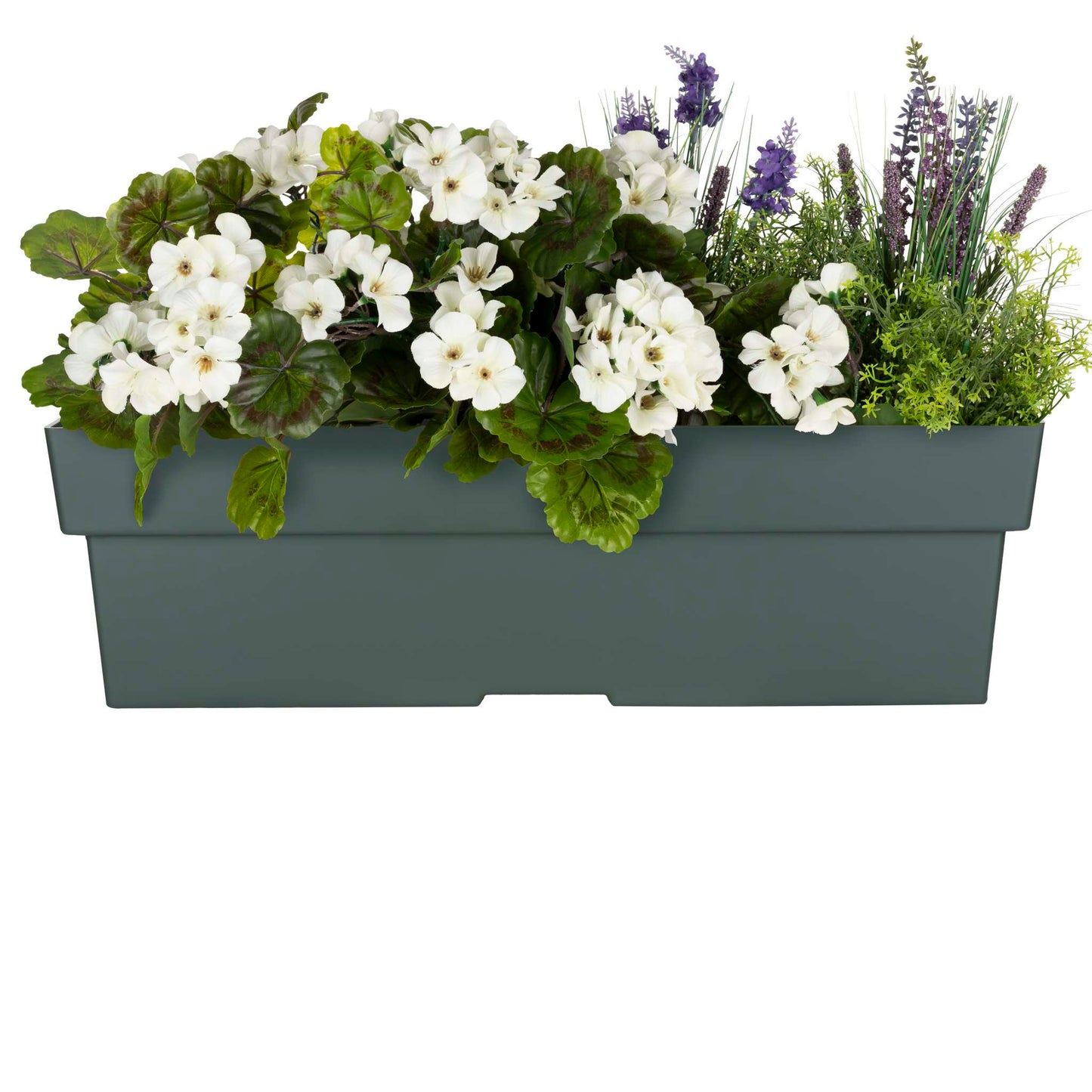 24" Selv Rectangular Planter with self-watering system
