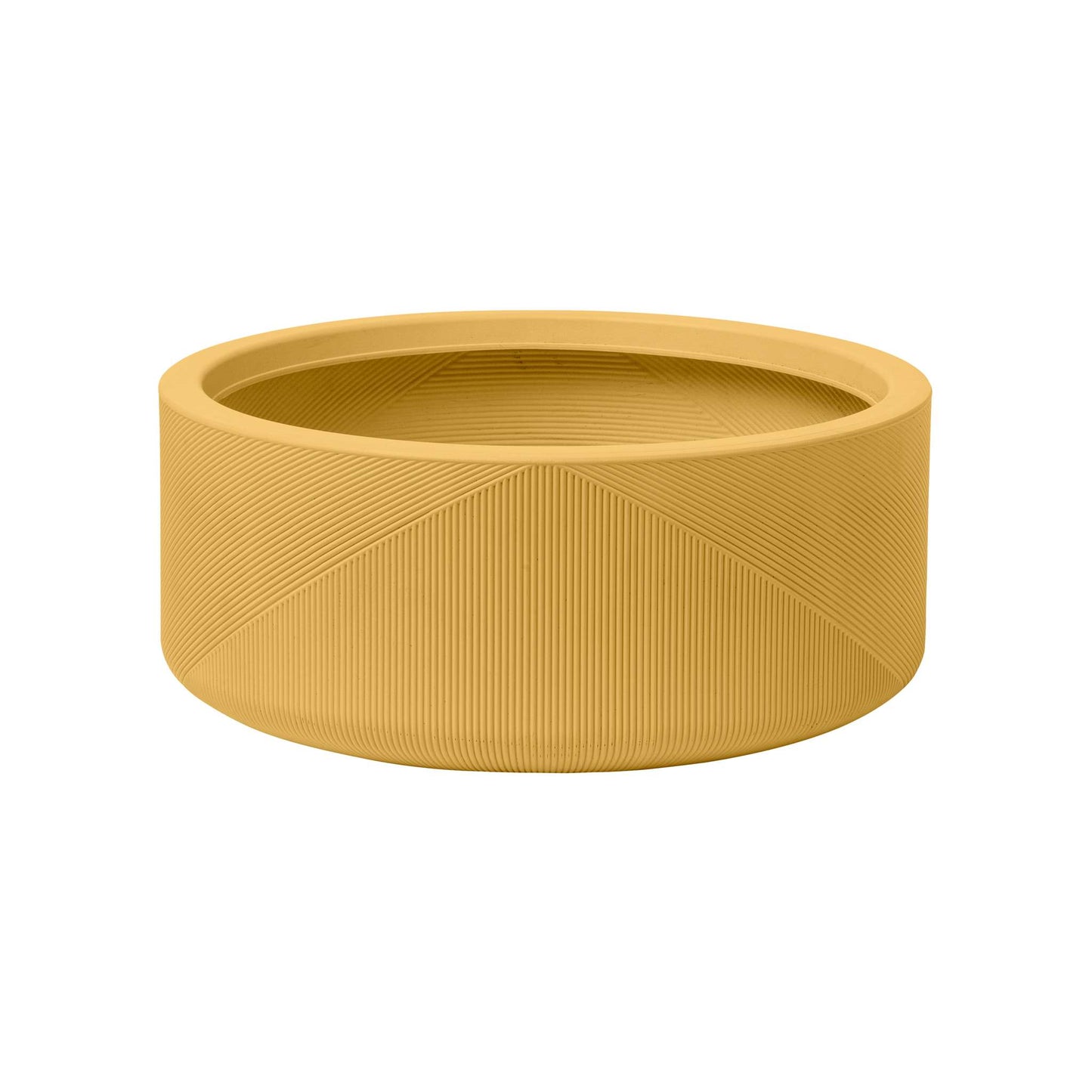 Jardinière Gavin 15 po avec lignes géométriques