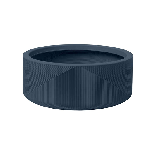 15" Gavin Planter with Geometric Lines