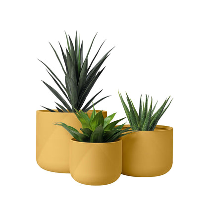 Ensemble de 3 jardinières Gavin 14 po, 18 po et 22 po