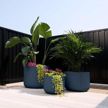 Gavin 3-Piece Planter Set – 14", 18" and 22"