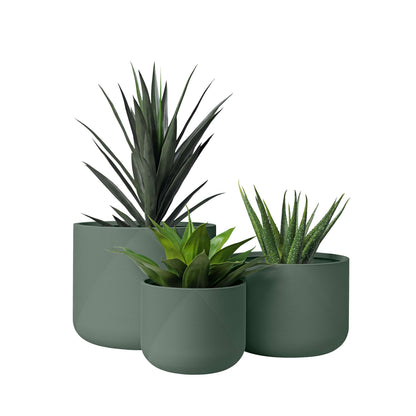 Ensemble de 3 jardinières Gavin 14 po, 18 po et 22 po