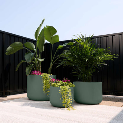 Ensemble de 3 jardinières Gavin 14 po, 18 po et 22 po