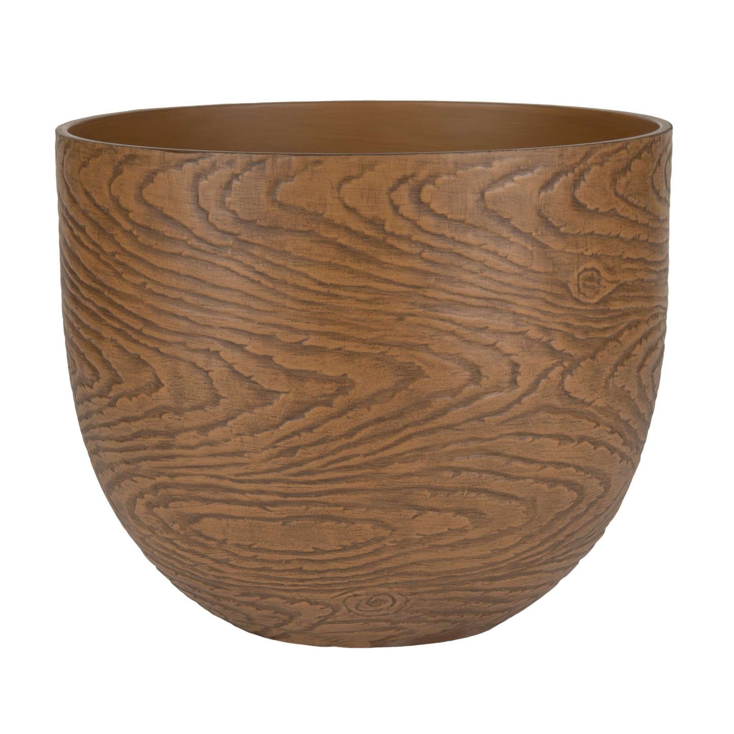 12’’ Oakmere Planter with wood-effect finish