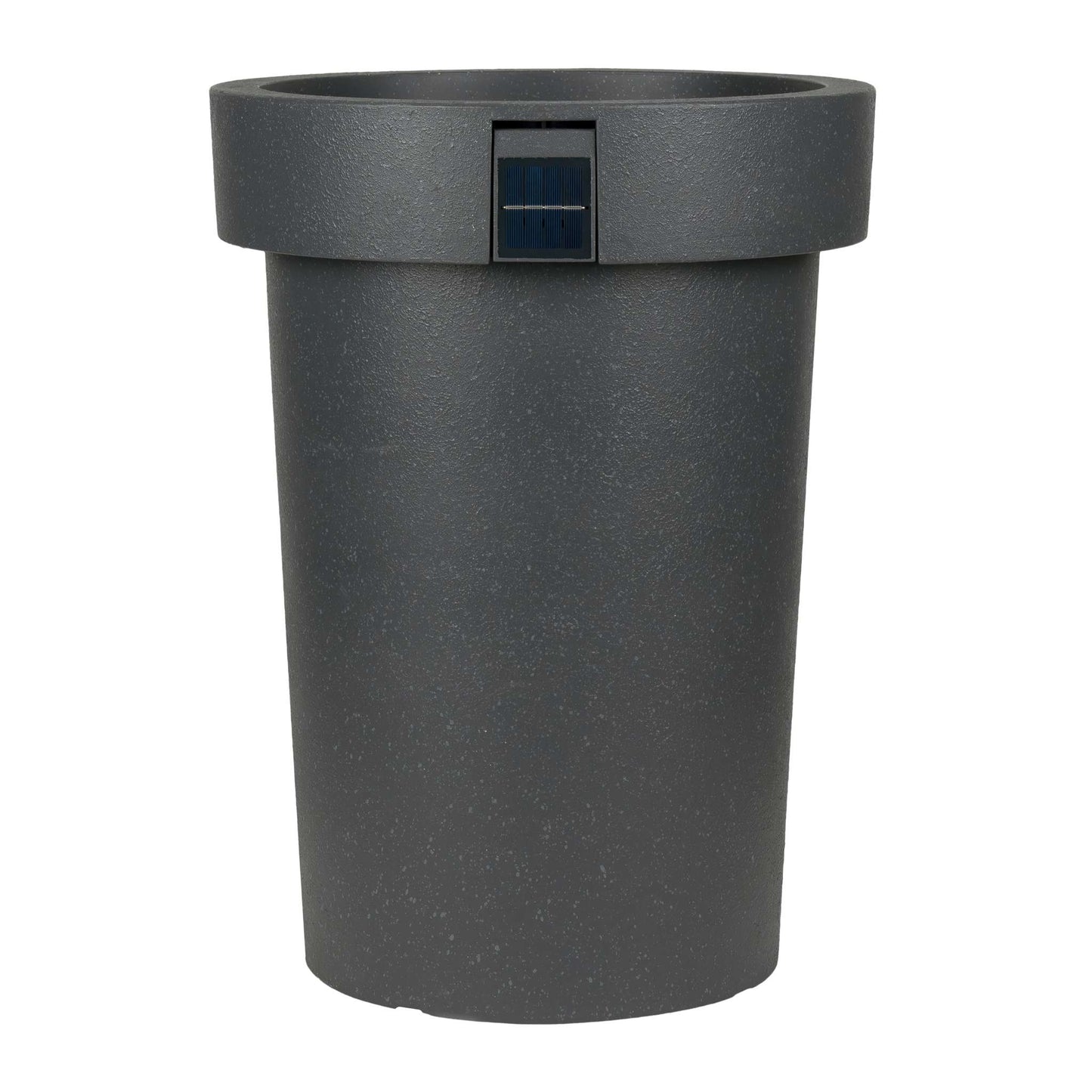 Grand pot solaire 18 po avec éclairage d’ambiance