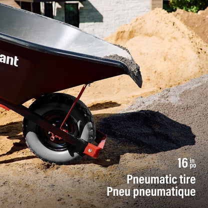 6 cu. ft. Precision Pour Wheelbarrow
