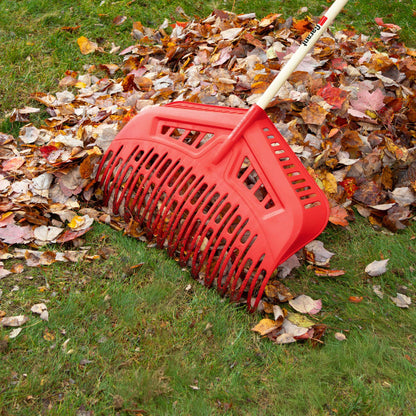 2-in-1 Scooping Leaf Rake