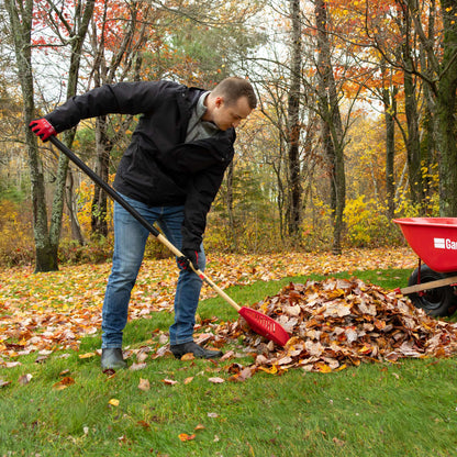 2-in-1 Scooping Leaf Rake