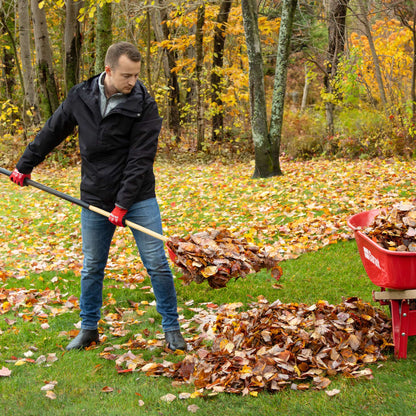 2-in-1 Scooping Leaf Rake