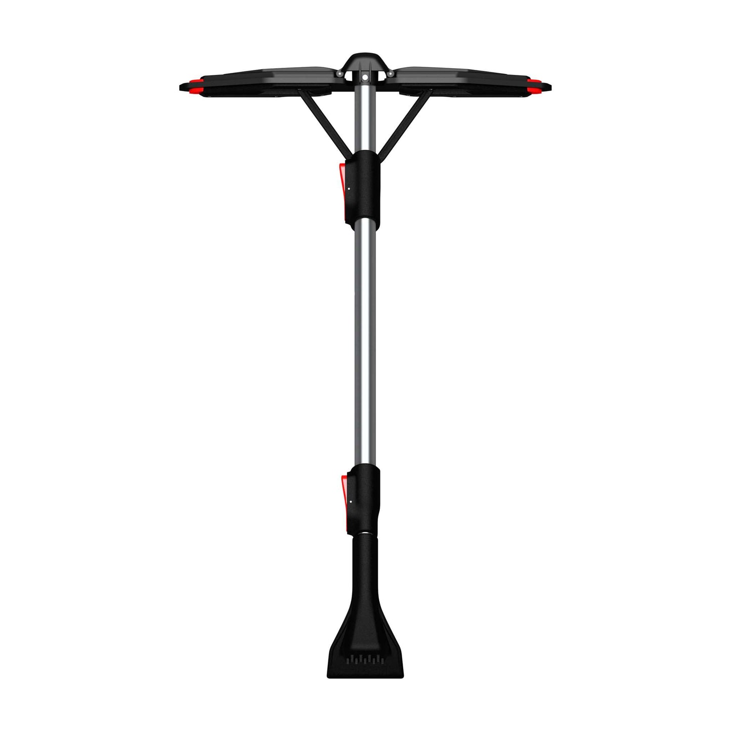 44" Telescopic Snow Brush with Non-Scratch Folding Head