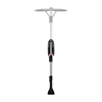 44" Telescopic Snow Brush with Non-Scratch Folding Head