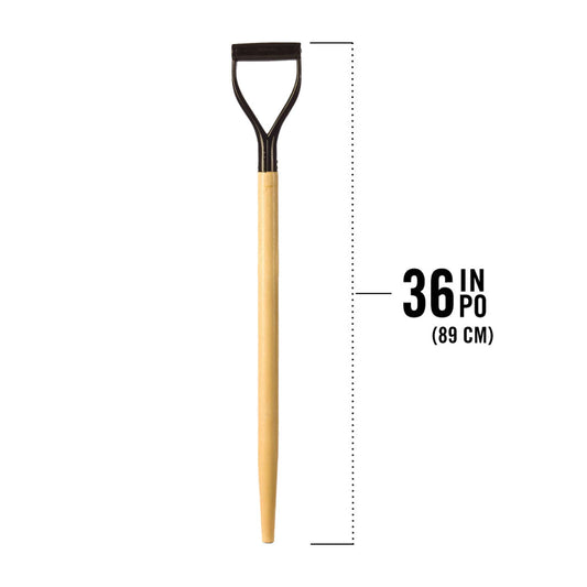 D-grip shovel replacement handle