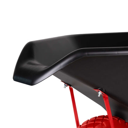 Brouette à bec de précision 6 pi³ avec pneu anti-crevaison