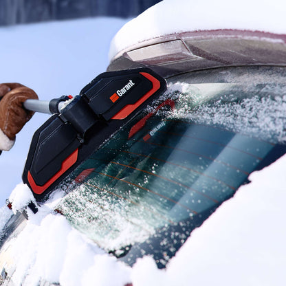 Balai à neige télescopique 52 po avec tête anti-égratignures pliable