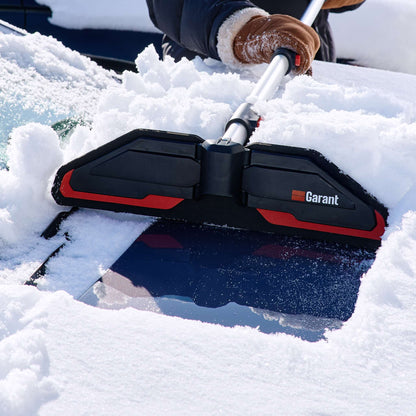 Balai à neige télescopique 60 po avec tête anti-égratignures pliable
