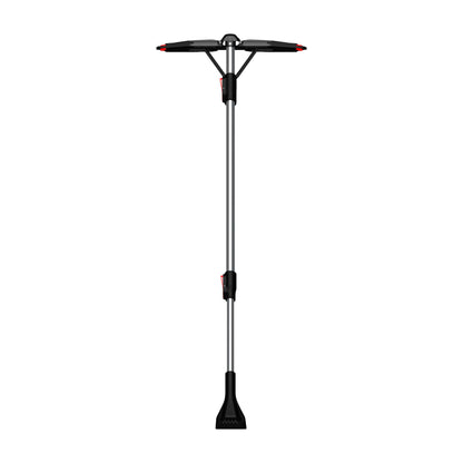 Balai à neige télescopique 60 po avec tête anti-égratignures pliable