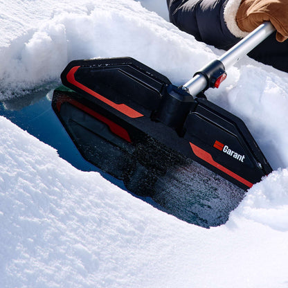 Balai à neige télescopique 60 po avec tête anti-égratignures pliable