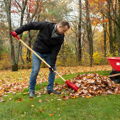 2-in-1 Scooping Leaf Rake
