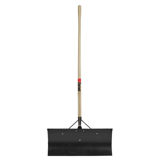 Grattoir à neige 24", lame acier, manche bois, lh, Nordic US