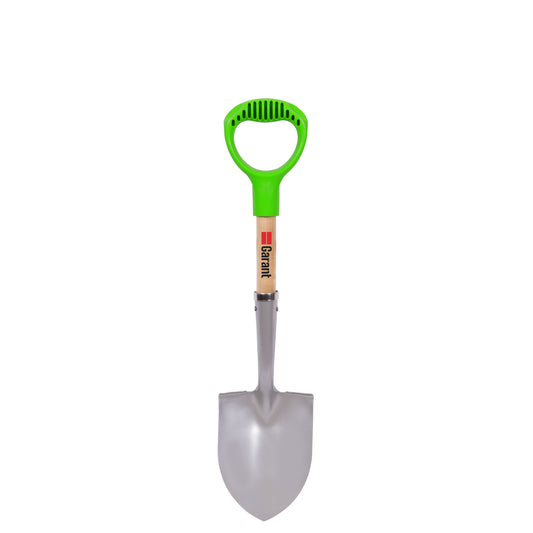 Compact Shovel, Wood Handle, D-Grip