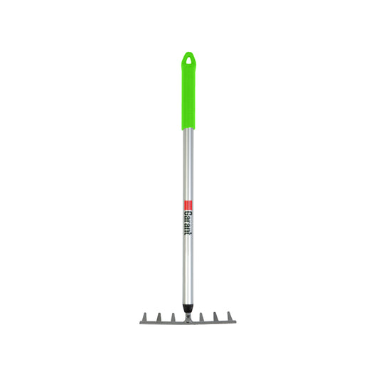 Compact 7-tine levelling rake