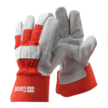 Leather Work Gloves, Size L