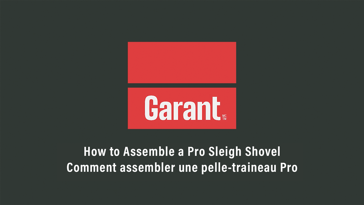 How to Assemble Your Sleigh Shovel?