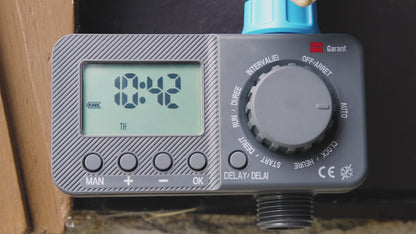 Digital Programmable Water Timer with LCD display