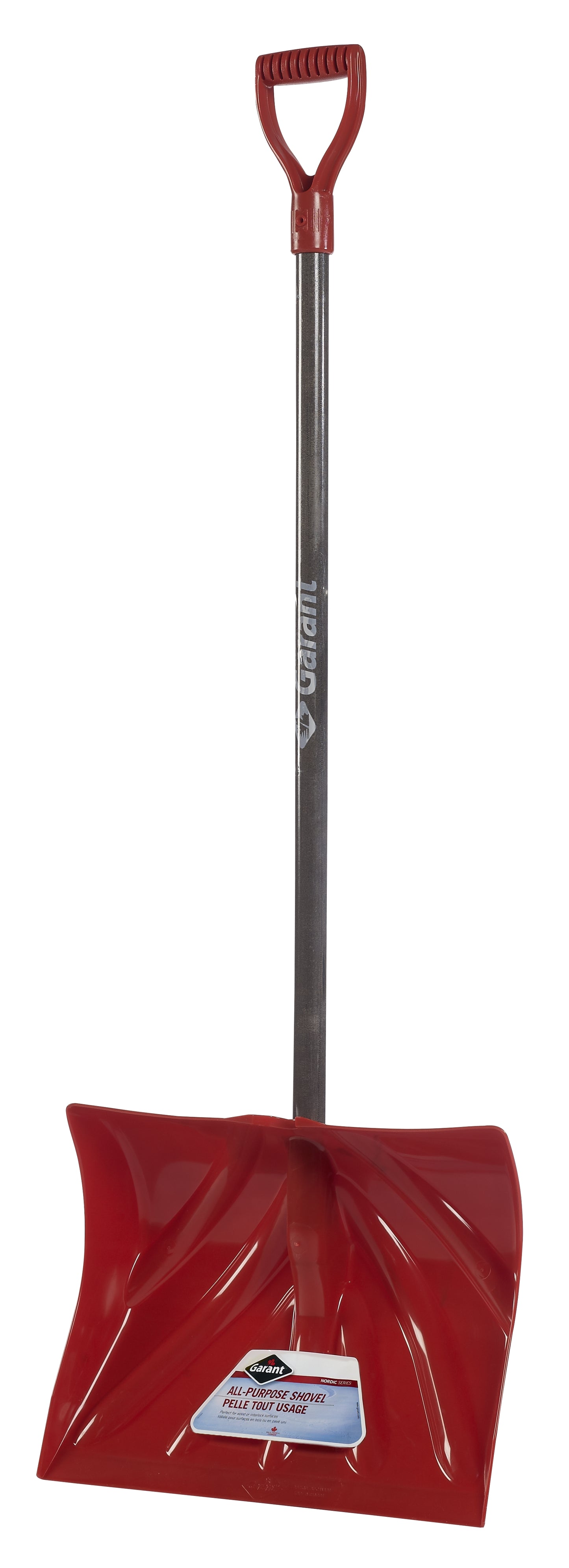 Snow shovel, 18" poly blade Garant