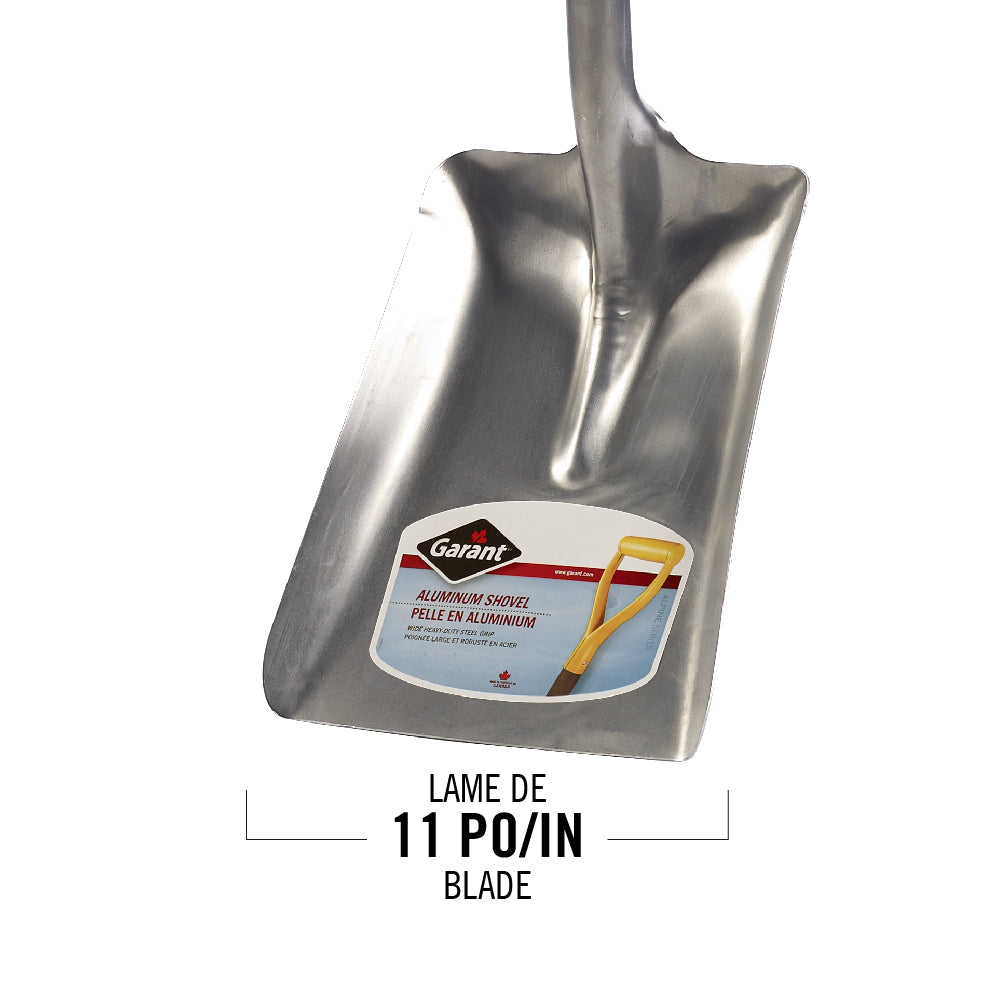Snow shovel, 11" aluminum blade Garant