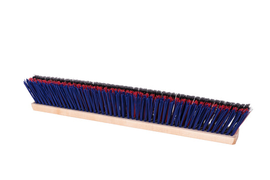 Power push broom, max efficiency, 24", rough surface