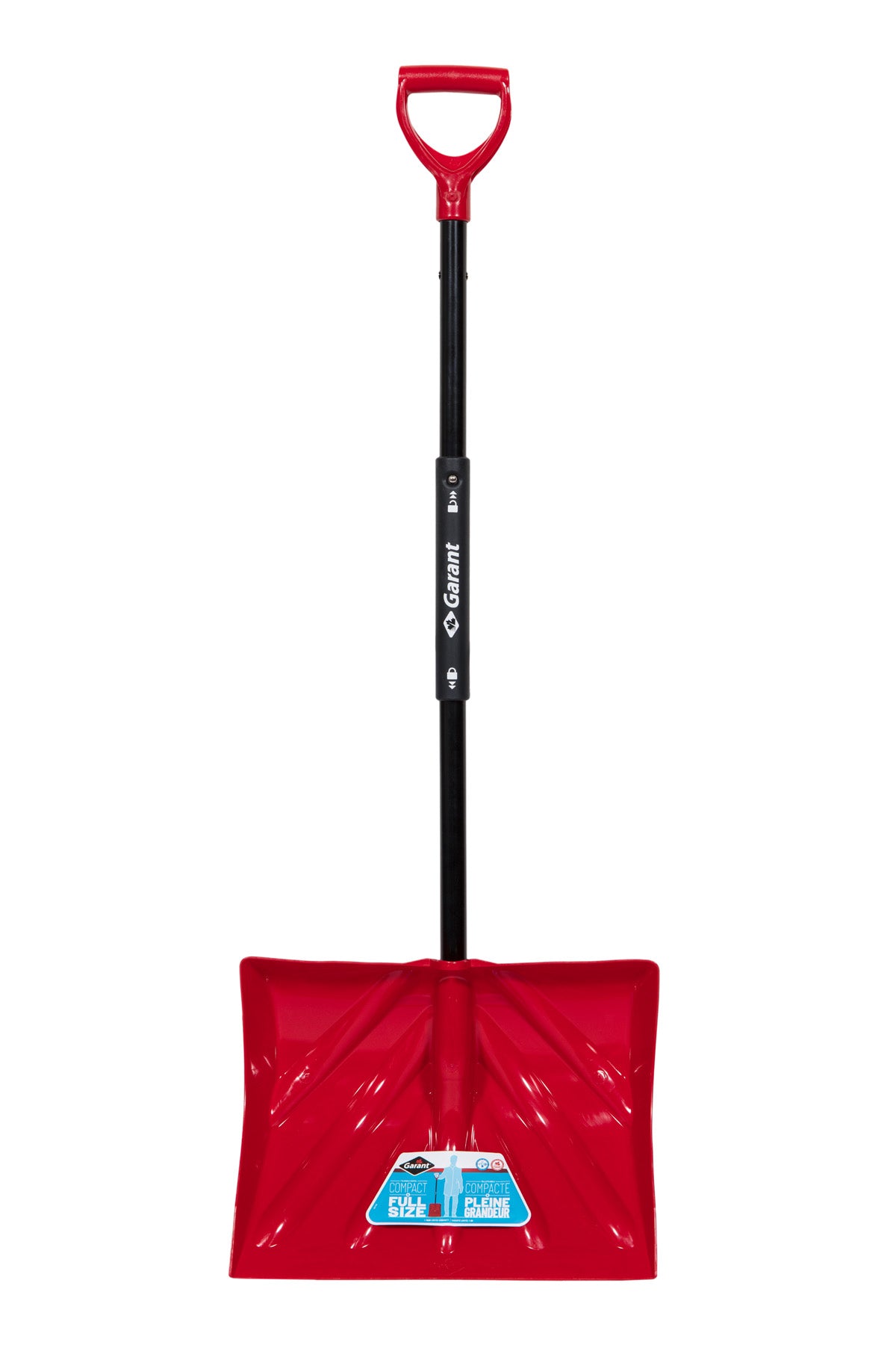 Foldable snow shovel,18 in. poly blade Garant