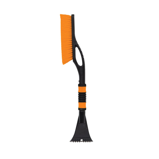 23-inch Snow brush - ABS ice scaper and comfort grip