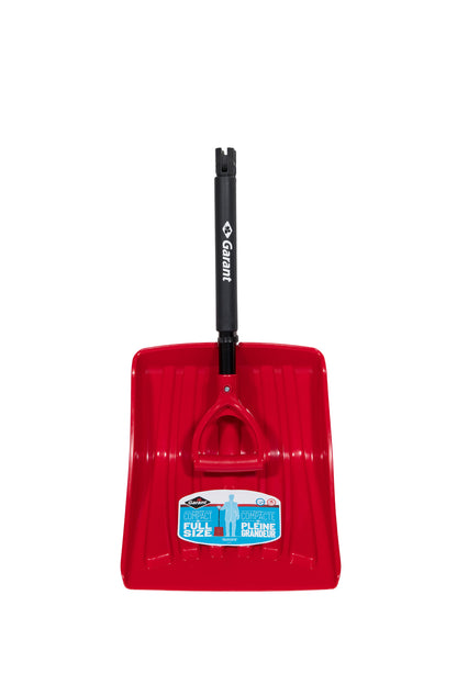 Foldable snow shovel,13.9 in. poly blade