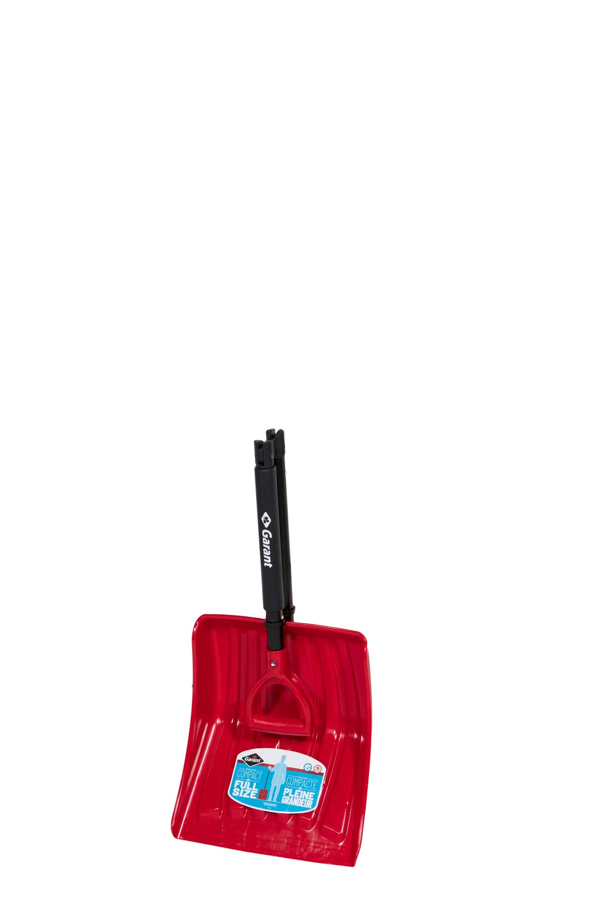 Foldable snow shovel,13.9 in. poly blade
